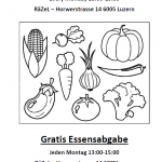 Gratis Essensabgabe / Food donations